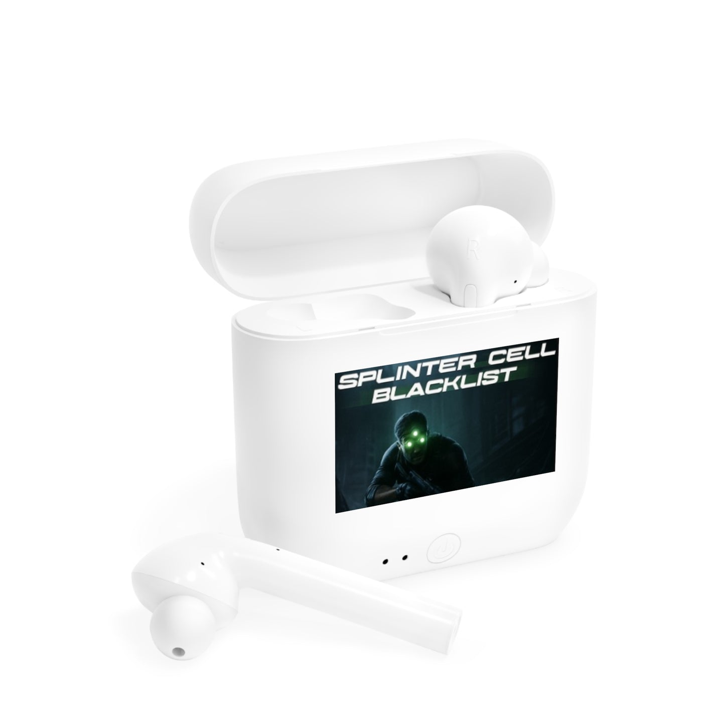 Trendy Wireless Earbuds Case, Custom Earbud Cover, Unique Gift for Music Lovers, Holiday Present, Tech Accessory