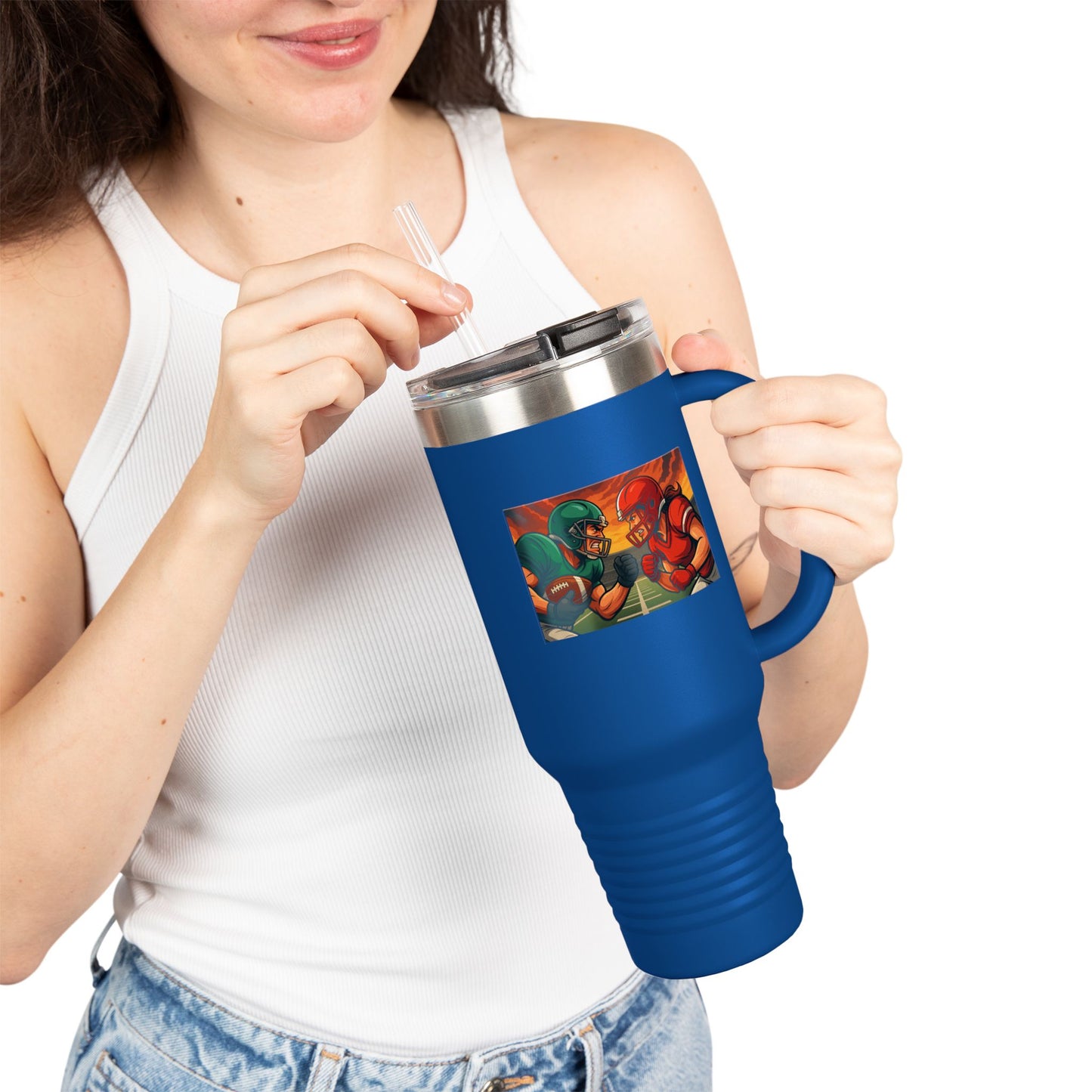 Mantén tu bebida perfecta todo el día. Ideal para café, viajes y aventuras. Personalizable 💼🎁