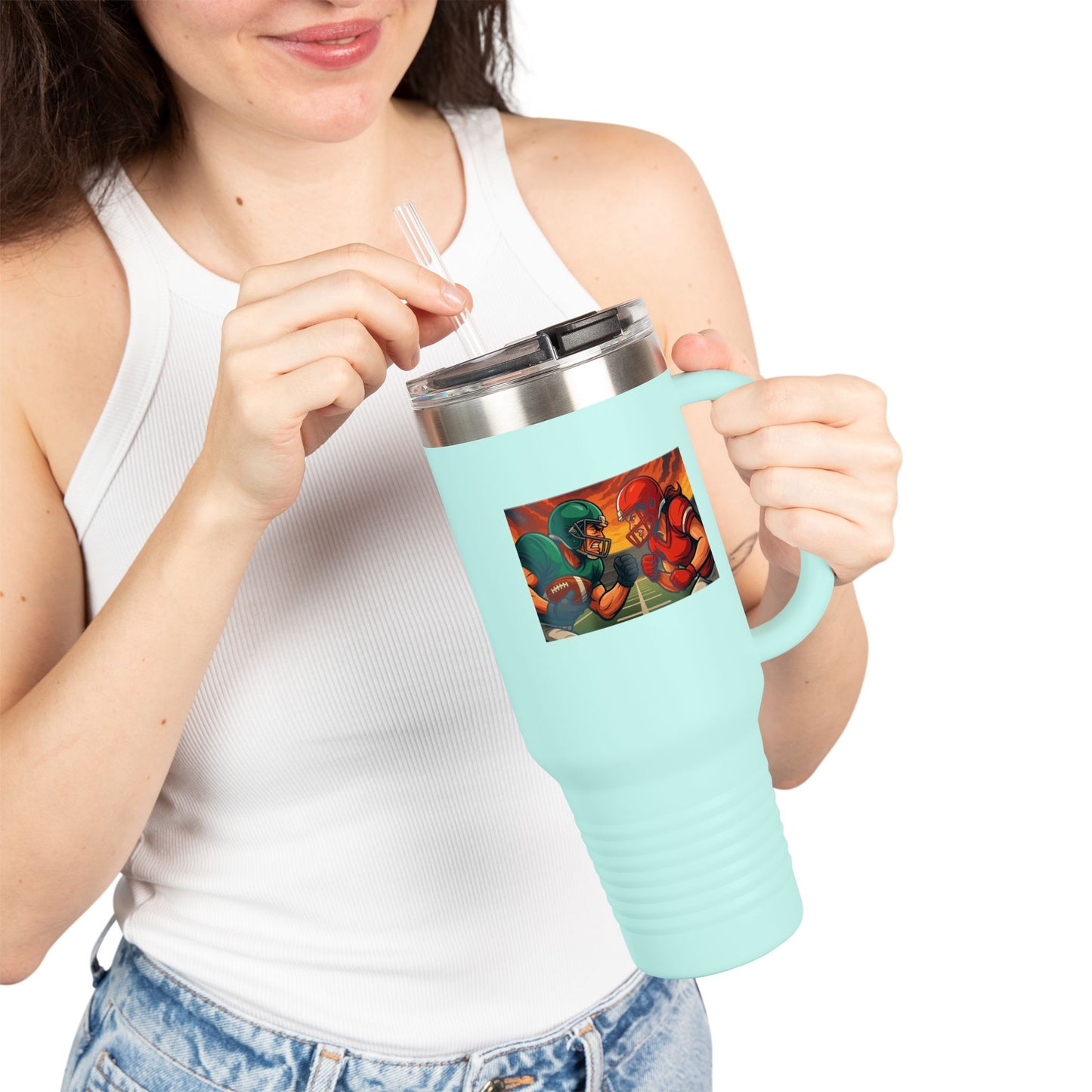 Mantén tu bebida perfecta todo el día. Ideal para café, viajes y aventuras. Personalizable 💼🎁