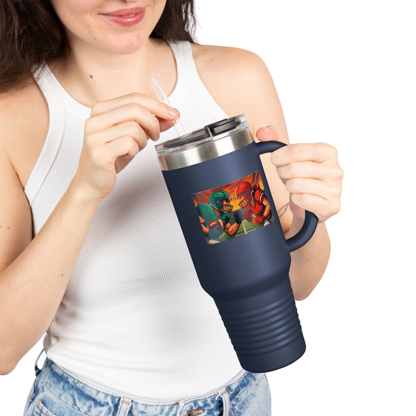 Mantén tu bebida perfecta todo el día. Ideal para café, viajes y aventuras. Personalizable 💼🎁