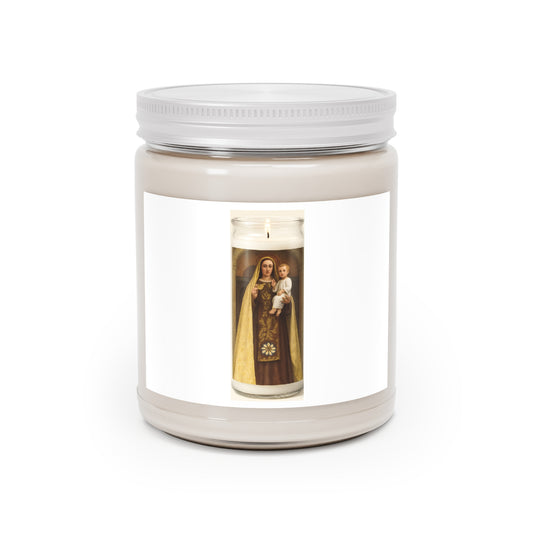 Scented Candle with Religious Design, Spiritual Gifts, Aromatherapy, Home Decor, Candle for Meditation, Gifts for Mom, Holiday Gift