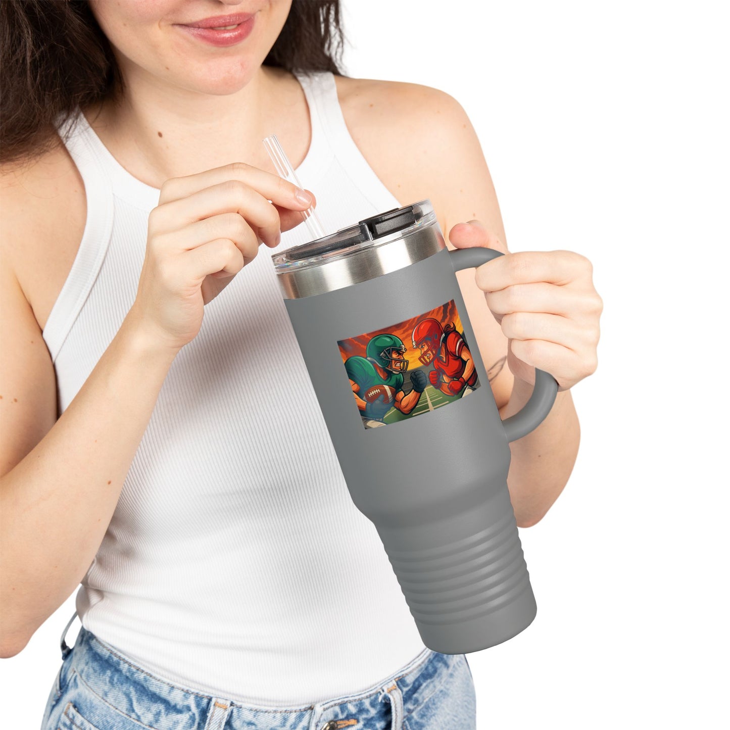 Mantén tu bebida perfecta todo el día. Ideal para café, viajes y aventuras. Personalizable 💼🎁