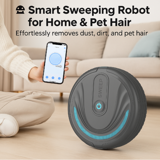 Robot Vacuum Cleaner for Home  | Quiet, Rechargeable & Efficient