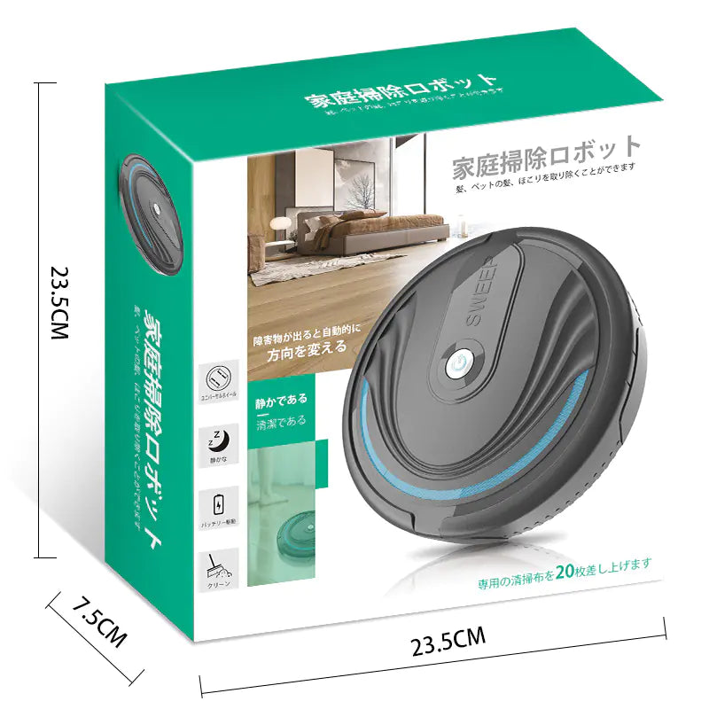 Robot Vacuum Cleaner for Home and Pet Hair Removal